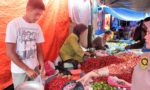 タランバブンゴ地区の市場